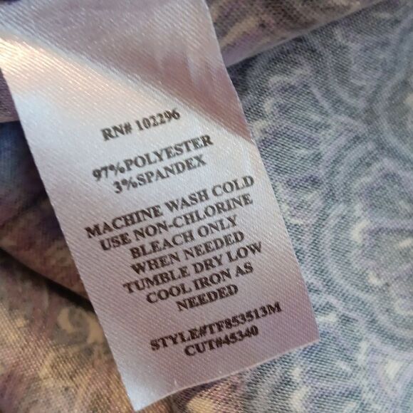 Connected Apparel Purple Feathery Dress. Patchwork. Feathers. Arabesque. - Picture 9 of 10